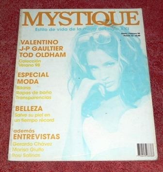 Mystique Ene 1998 Valentino Marisa Giulfo Moda Bikinis Baño