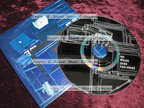 Moenia No Dices Mas En Vivo Cd Single De Coleccion (Usado)