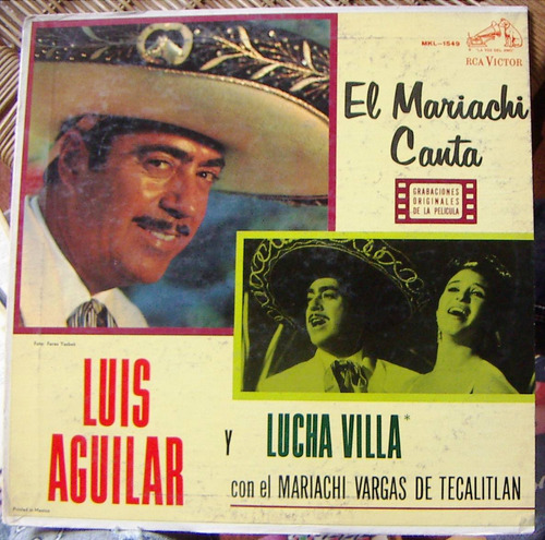 Bolero, Luis Aguilar Y Lucha Villa, El Mariachi Canta, Idd.