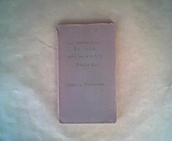 Johnston. La Memoria D Ls Nacimientos Pasados1906 (Usado)
