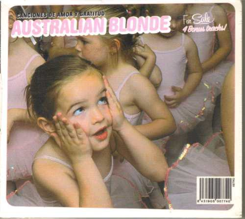 Australian Blonde - Canciones D... ( Indie Español ) Cd Rock