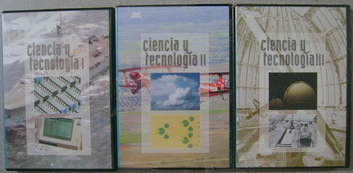 Ciencia Y Tecnología Dvd - 3 Dvd - Cultural