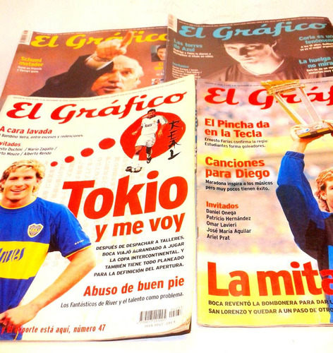 Boca Juniors, Revistas El Grafico, 2000 2001 (4)
