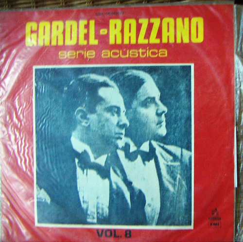 Tango, Carlos Gardel - Razzano Vol.8, Lp 12´, Css.