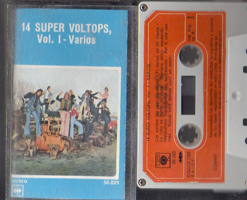 Audio Cassette 14 Super Voltops Vol.1 Varios