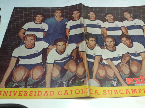 Universidad Catolica Formacion Subcampeon 1962. Estadio