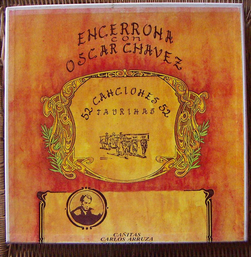 Bolero, Óscar Chávez Con Encerrona, Caja Con 6 Lps 12´, Hwo.