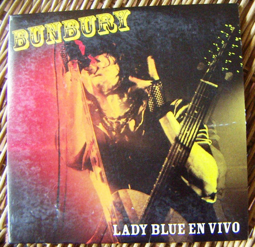 Cd Sencillo, Bunbury, Lady Blue En Vivo, Hwo