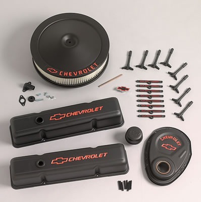Kit Tapas Punterías, Distribución Y Filtro Chevrolet 350