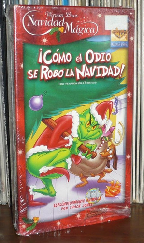 El Grinch Vhs Como El Odio Se Robo La Navidad