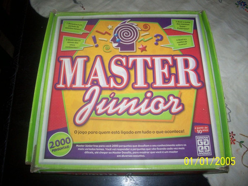 Jogo Master Junior Da Grow