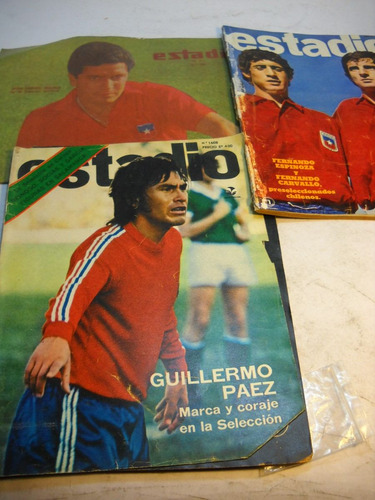 Selección Chilena Revista Estadio, 1962 1973 (3)