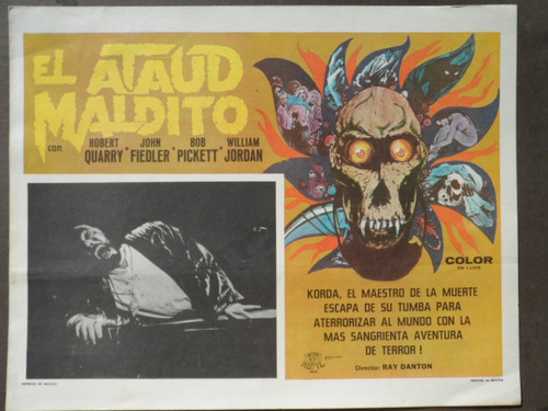 El Ataud Maldito The Deathmaster Terror Cartel De Cine