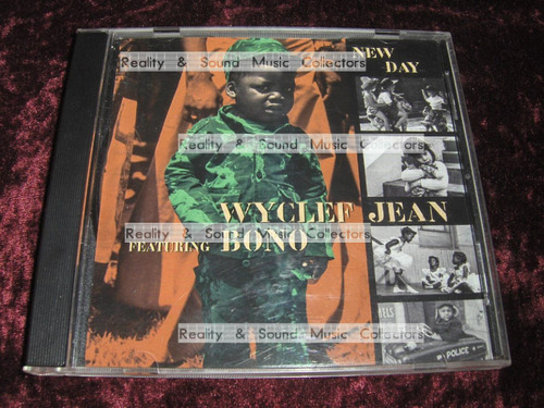 Wyclef Jean Feat Bono U2 New Day Cd Single De Coleccion