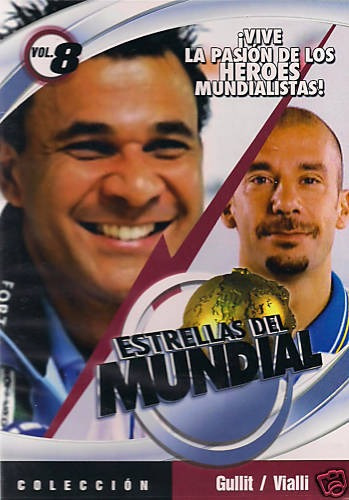 Dvd Estrellas Del Mundial Vol.8 Gullit Vialli Nuevo Original