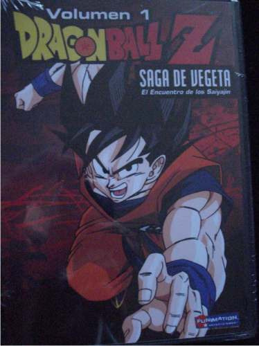 Dvd Serie Tv : Dragon Ball Z / Saga Vegeta Vol 1 Con 3 Epis.