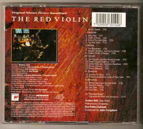 The Red Violin Cd Soundtrack El Violin Rojo