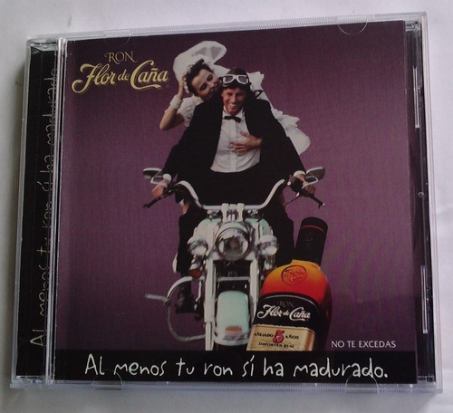 Eurodance 2000 Promo Ron Flor Y Caña Cd Raro 2001  Bvf