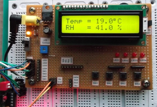 Arduino: Sensor De Temperatura Y Humedad Dht11 1pza