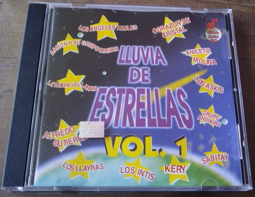 Lluvia De Estrellas Vol 1 Cd 1997 Angeles Azules, Llayras
