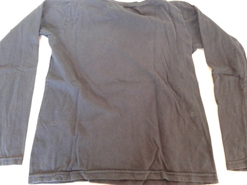Remera Manga Larga Talle 12 Con Moño