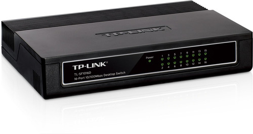 Switch 16 Puertos Tp-link Tl-sf1016d 10/100mbps