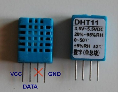 Arduino: Sensor De Temperatura Y Humedad Dht11 1pza