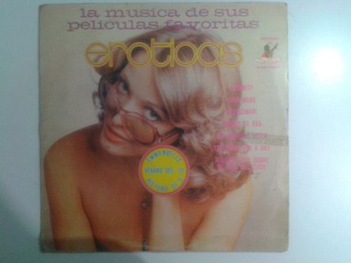 Lp La Musica De Sus Peliculas Favoritas Eroticas