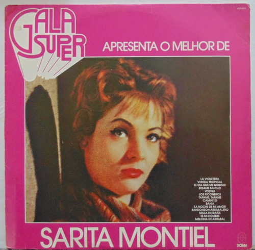 Lp Sarita Montiel - Super Gala Apresenta O Melhor De Sarita