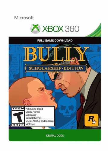 Bully Scholarship - Xbox 360 / Xbox One - Codigo 25 Digitos