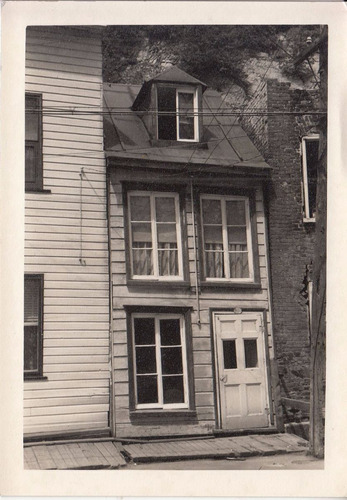 Canada Quebec Antigua Fotografia De Casa Vivienda Vintage