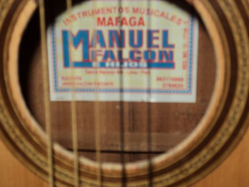 Imagen 5 de 6 de Guitarra Acústica Falcón Clásica,envio A Domicilio Gratis!!!