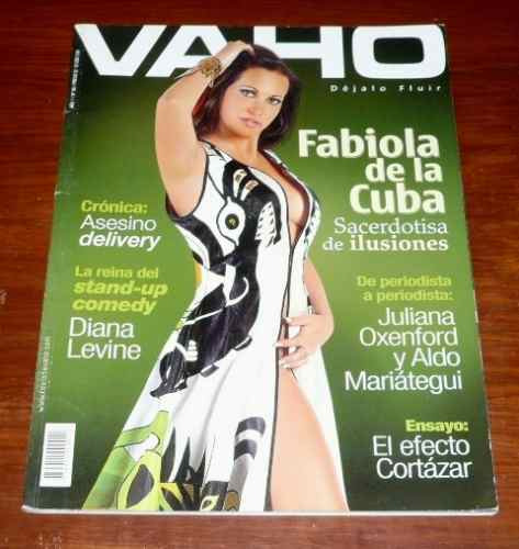 Vaho Jul 2007 Fabiola D La Cuba Juliana Oxenford Transformer