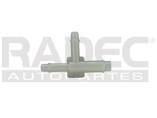 Conector Universal -t- 1/4 X 3/16 X 3/16 Usa + Regalo