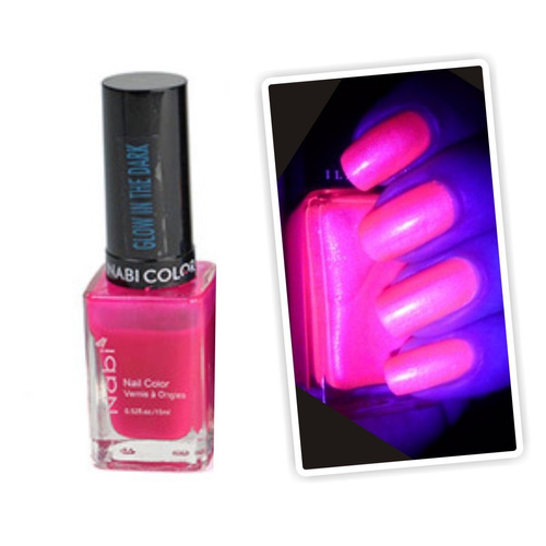 ¡ Esmalte Nabi Uv Glow Color  Brilla Luz Uv Uñas Discotk !!