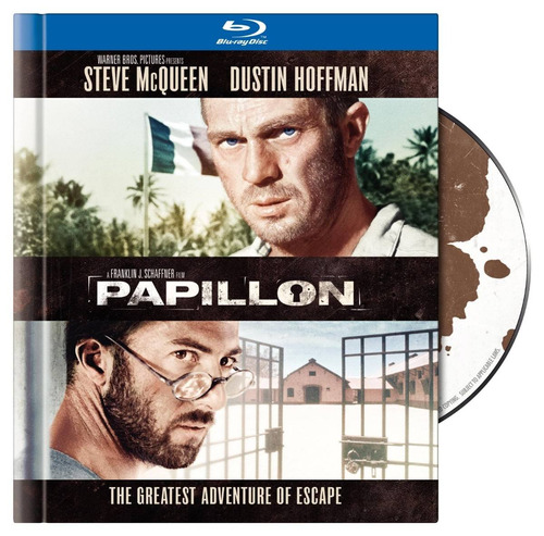 Blu Ray Papillon Hoffman Mcqueen Nuevo Original