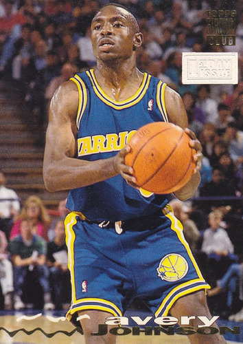 1993-94 Stadium Club First Day Issue Avery Johnson Warriors