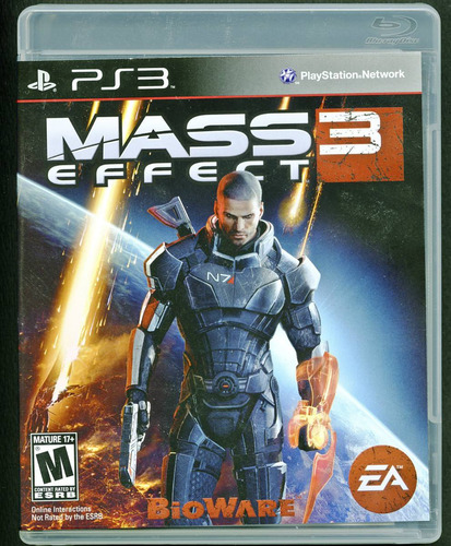 Mass Effect 3  Juego Playstation 3   Ps3