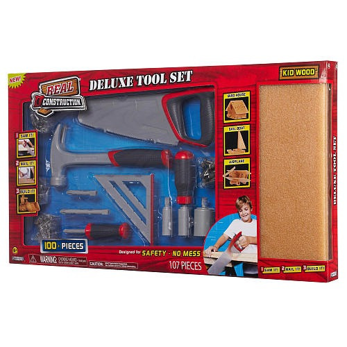 Real Construction Deluxe Set Kreisel  Set 107 Piezas