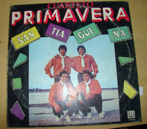 Cuarteto Primavera Santiagueña Lp Argentino