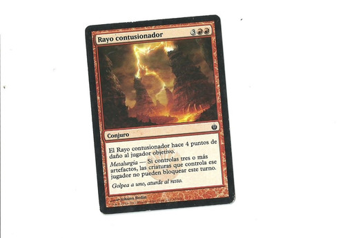 Carta Magic Original Muy Buen Estado Rayo Contusionador