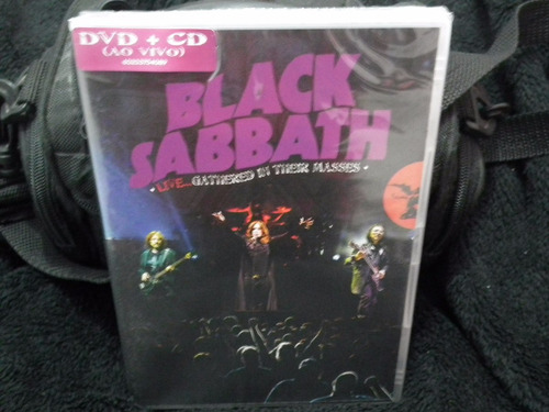 Dvd+cd - Black Sabbath - Live (novo Original E Lacrado)