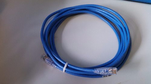 Patch Cord Cat 6  Azul 5,13mt - Novo