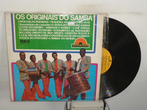 Os Originais Do Samba Disco De Ouro Vinilo Brasilero