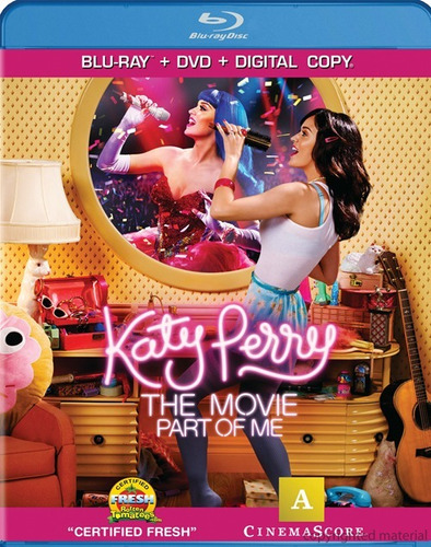 Blu-ray + Dvd Katy Perry The Movie Part Of Me