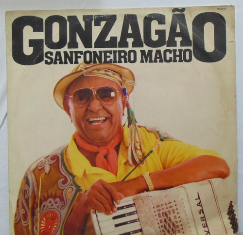 Lp Luiz Gonzaga - Gonzagao Sanfoneiro Macho - Rca 1985