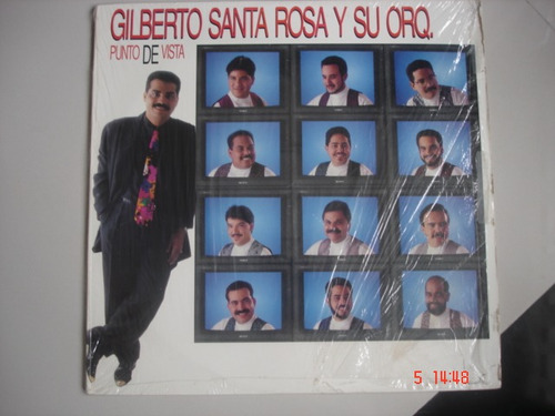 Vinyl Vinilo Lp Acetato Gilberto Santa Rosa Y Su Orquesta