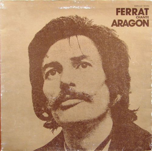 Jean Ferrat - Ferrat Chante Aragon - Lp Frances Año 1974