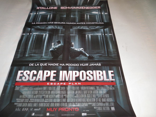 Poster Original De La Pelicula  Escape Imposible