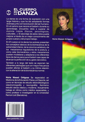 Núria Massó Ortigosa - El Cuerpo En La Danza (nuevo)